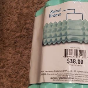 Massage roller back therapy